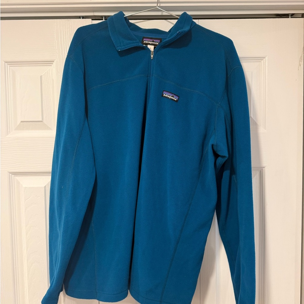 Patagonia Teal Fleece Pullover